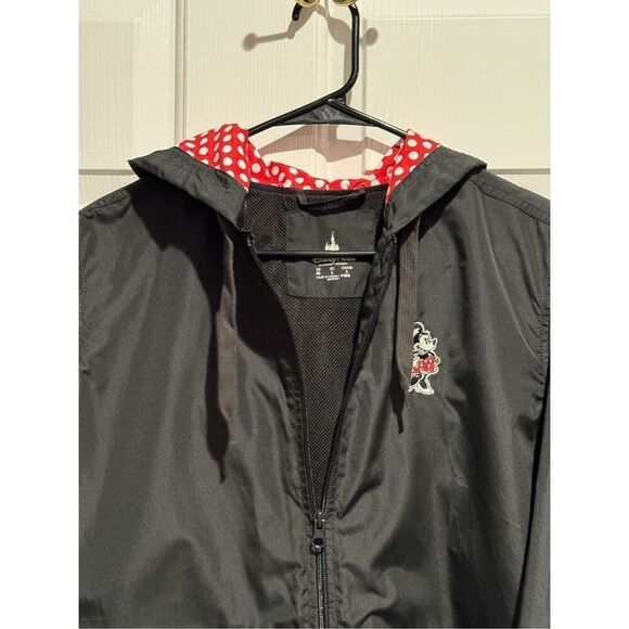 Disney Disneyland Resort Minnie Mouse Hooded Women's Raincoat Medium - Picture 5 of 14